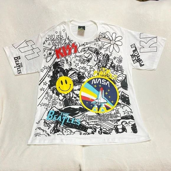All Over Print Shirt NWOT - Picture 1 of 3